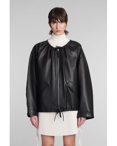 Helmut Lang Leather Jacket - Black