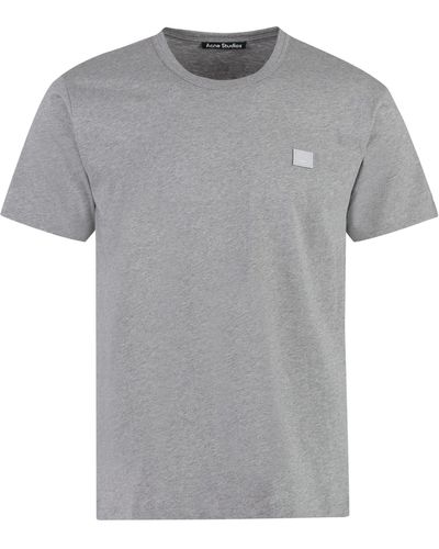 Acne Studios Cotton Crew-neck T-shirt - Gray