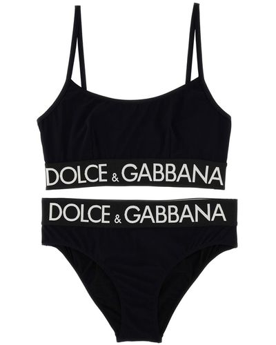 Dolce & Gabbana Two-piece Costume - Black