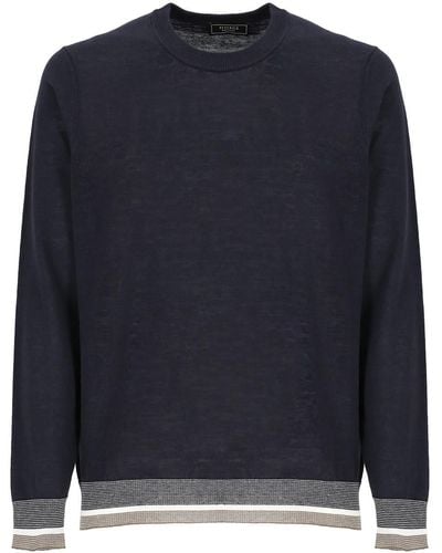 Peserico Sweaters - Blue