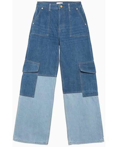 Ganni Cutline Jeans - Blue
