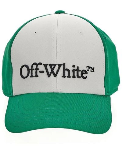 Off-White c/o Virgil Abloh Logo Baseball Cap - Green