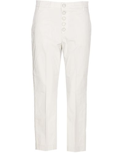 Dondup Nima Loose Trousers - White