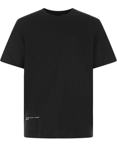 OAMC Black Cotton T-shirt
