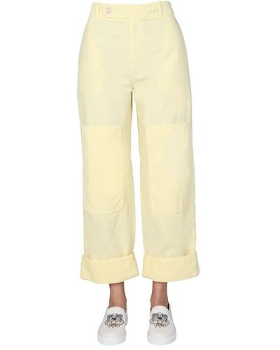 KENZO Workwear Pants - Yellow