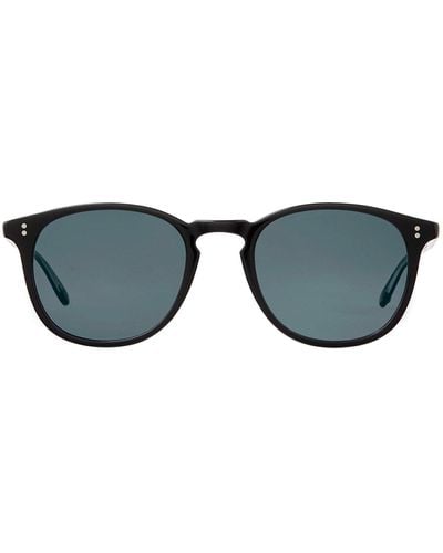 Garrett Leight Kinney Sun/Semi-Flat Pure Smoke Sunglasses - Grey