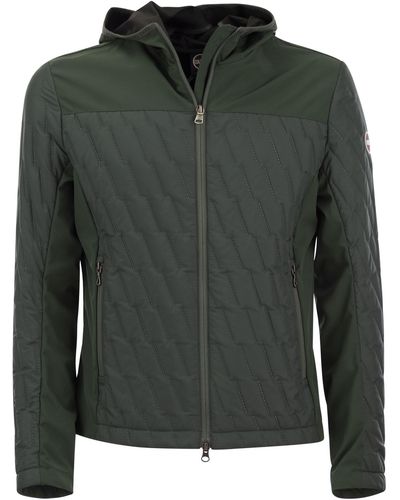 Colmar Padded Jacket With Ultrasonic Seams - Green