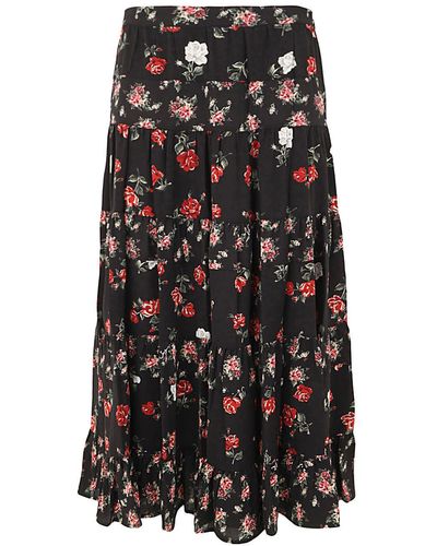 See By Chloé Long Straight Skirt - Multicolor