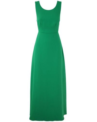 P.A.R.O.S.H. Long Polyester Dress - Green