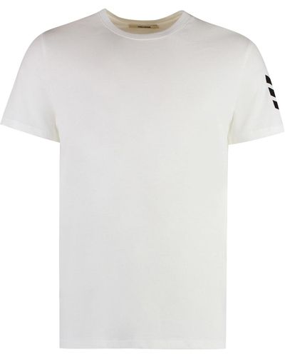 Zadig & Voltaire Cotton Crew-Neck T-Shirt - White