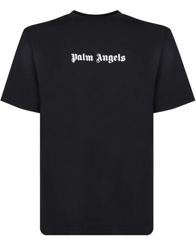 Palm Angels Slim Fit T-Shirt - Black