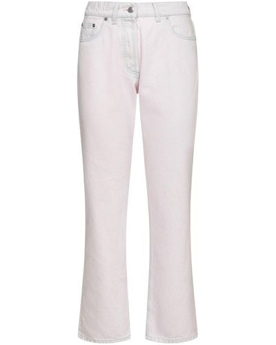 Prada Buttoned Flared Jeans - Pink