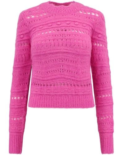 Isabel Marant Adler Knit Jumper - Pink