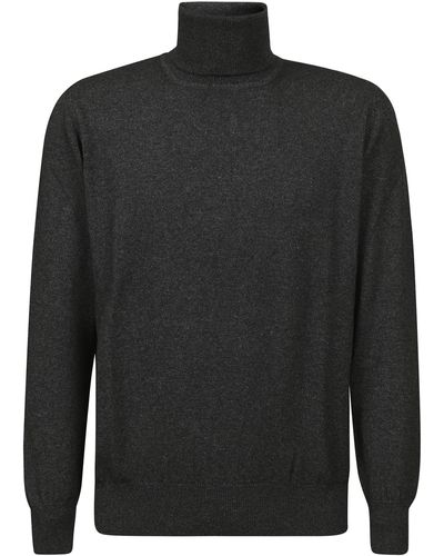 Sartorio Napoli Turtleneck Sweater - Black