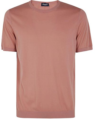 Drumohr 3/4 Sleeves Sweater - Pink