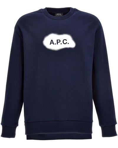 A.P.C. Alastor Sweatshirt - Blue
