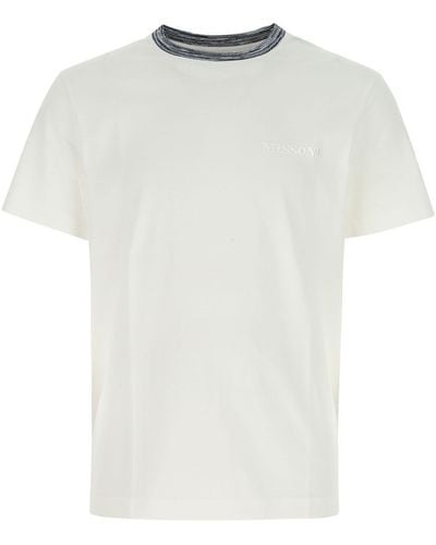 Missoni White Cotton T-shirt