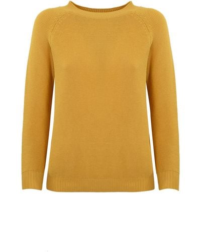 Weekend by Maxmara Linz Cotton Sweater - Yellow