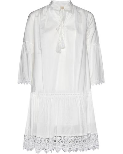 Kaos Dress - White