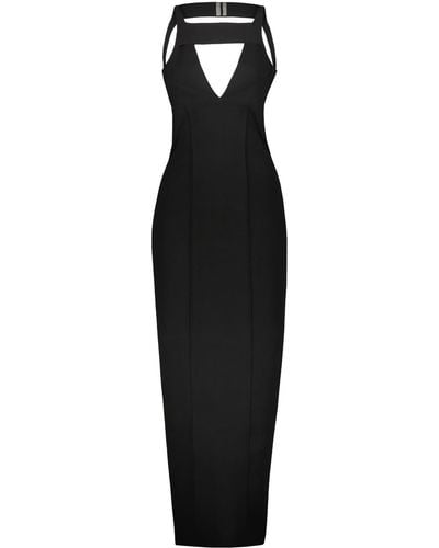 Rick Owens Knitted Slug Dress Clothing - Black