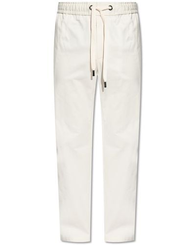 Dolce & Gabbana Dolce & Gabbana Cotton Pants - White