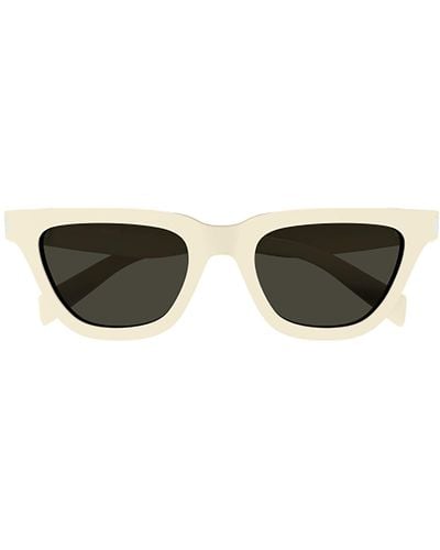Saint Laurent Sl 462 Square Frame Sunglasses - White