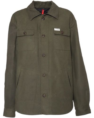 Fay Archive Over Shirt - Green