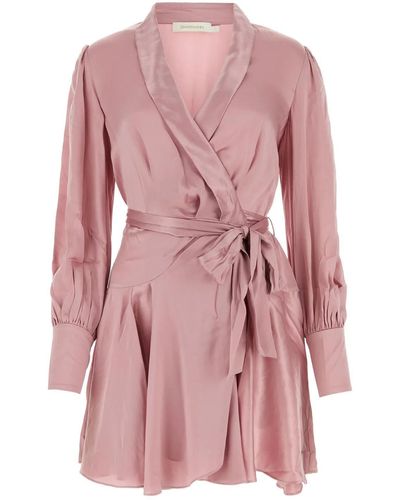 Zimmermann Silk Dress - Pink