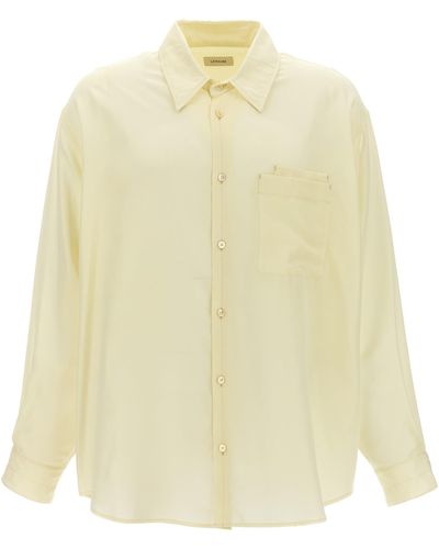 Lemaire Double Pocket Shirt - Yellow
