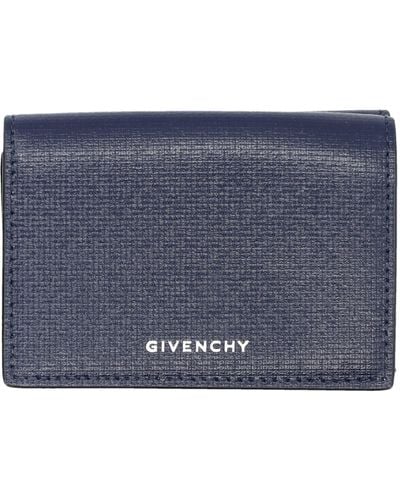 Givenchy Compact Wallet - Blue