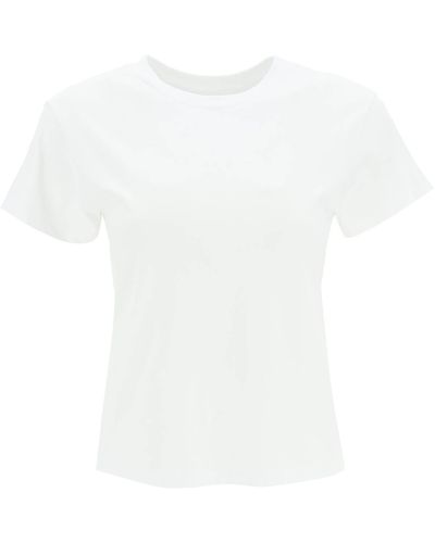 MM6 by Maison Martin Margiela Luminescent Pixel Logo T-shirt - White