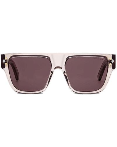 Dior Square Frame Sunglasses - Purple