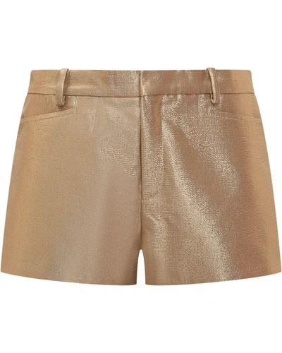 Tom Ford Short Trousers - Natural