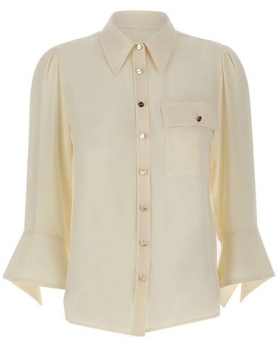 Liu Jo Crepe Shirt - White