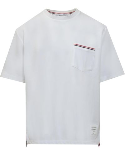 Thom Browne Oversized Milano T-Shirt - White