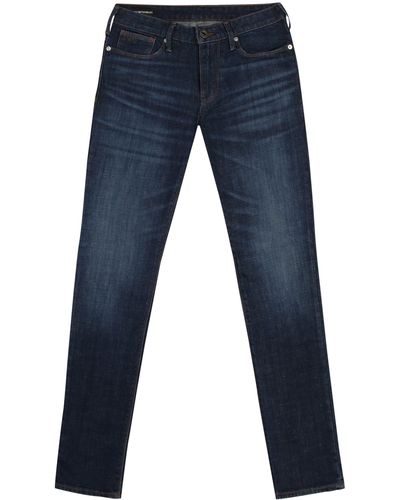 Emporio Armani Slim Fit Jeans - Blue
