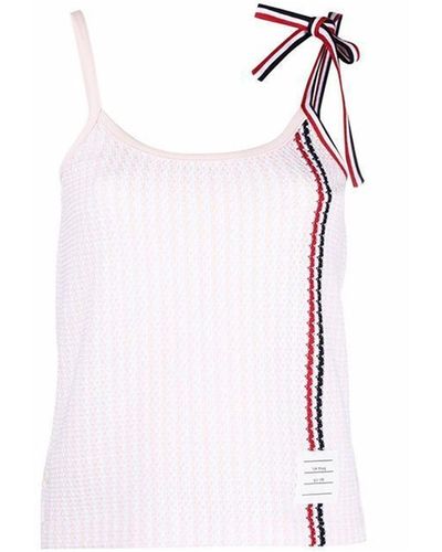 Thom Browne Cotton Top - Pink