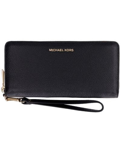 Michael Kors Continental Leather Wallet - Black