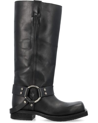 Acne Studios Buckle Boots - Black