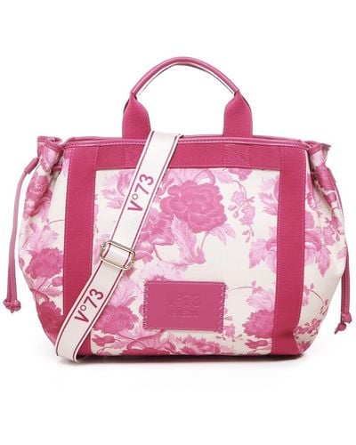 V73 Anemone Shopping Bag - Pink