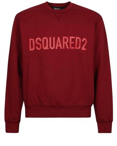 DSquared² Cool Fit Sweatshirt - Red
