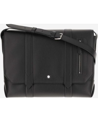 Montblanc Messenger Bag Medium Meisterstück Selection Soft - Black