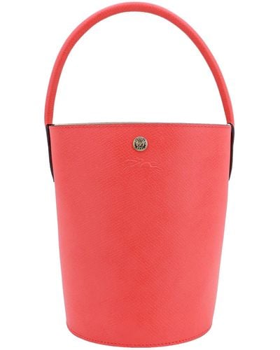Longchamp Épure S Bucket Bag - Red