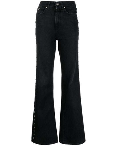 John Richmond Jeans With Side Studs - Black