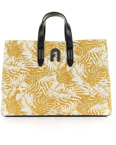 Furla Bag With Contrasting Pattern - Metallic