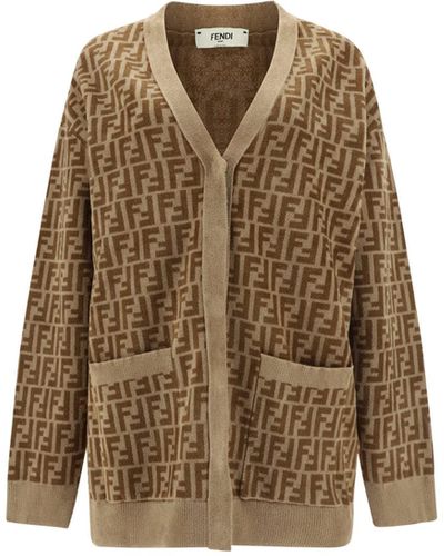 Fendi cardigan brown Clearance