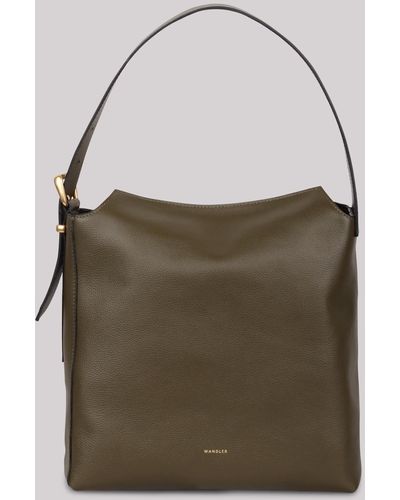 Wandler Marli Leather Bag - Natural