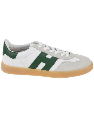 Hogan Cool Side H Patch Trainers - Green