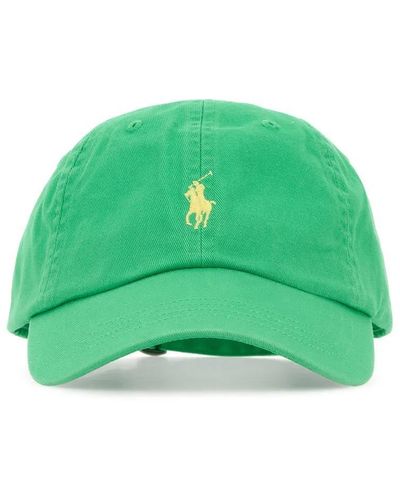 Polo Ralph Lauren Cotton Baseball Cap - Green