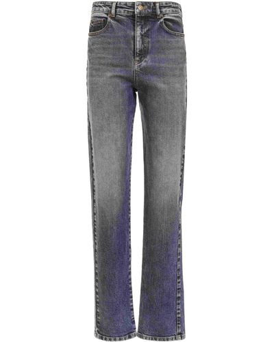 Chiara Ferragni Straight-Leg Jeans - Grey